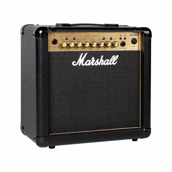 Amplificador De Guitarra Marshall Mg15 15w Color Negro MG15G-D