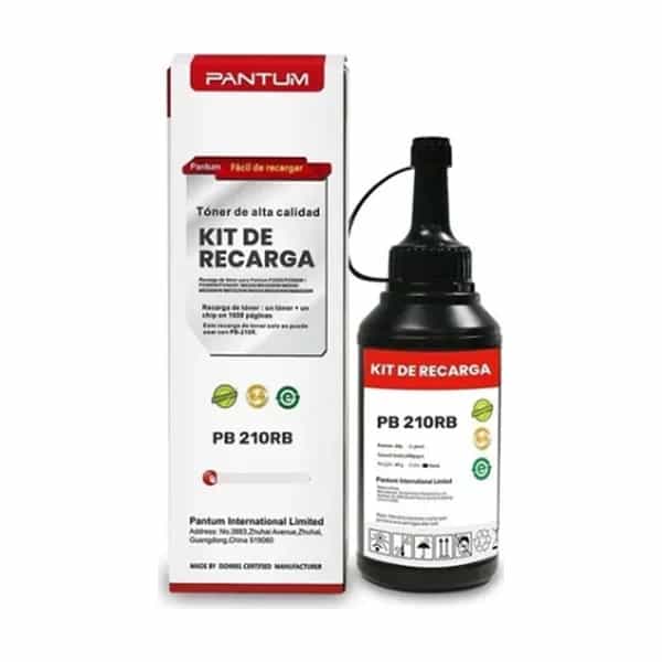 Kit de recarga de tóner Pantum PB-210RB Negro 1600 páginas