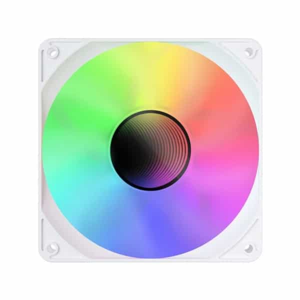 Cooler Fan 120mm ARGB Pmw Raidmax Infinita-Air White
