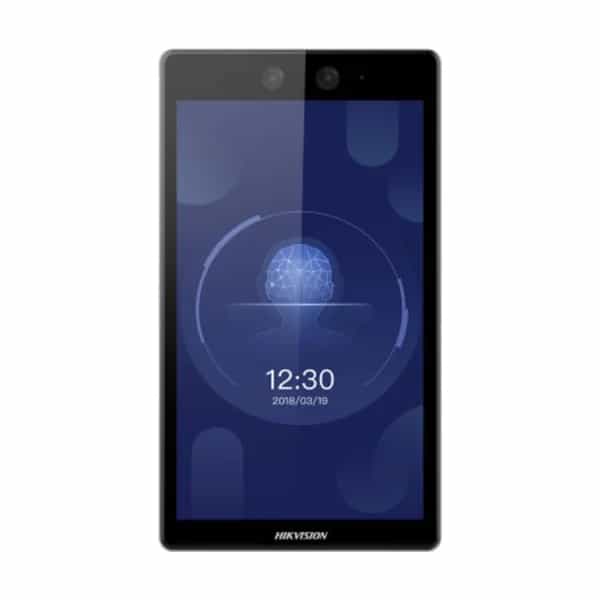 Control de acceso facial Hikvision pantalla táctil 7" 50.000 rostros Mifare DS-K1T672MW