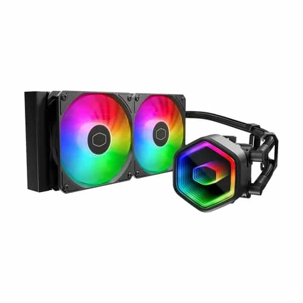 Water cooler CPU Cooler Master MasterLiquid 240 Core II ARGB PWM Black MLW-D24M-A18PA-R1