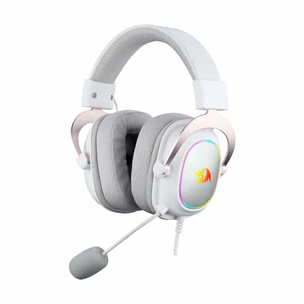 Auricular Redragon Zeus X RGB Blanco