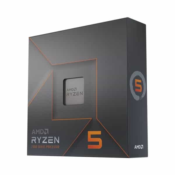 Procesador AMD Ryzen 5 7600X AM5 105W 38MB sin cooler 100-100000593WOF