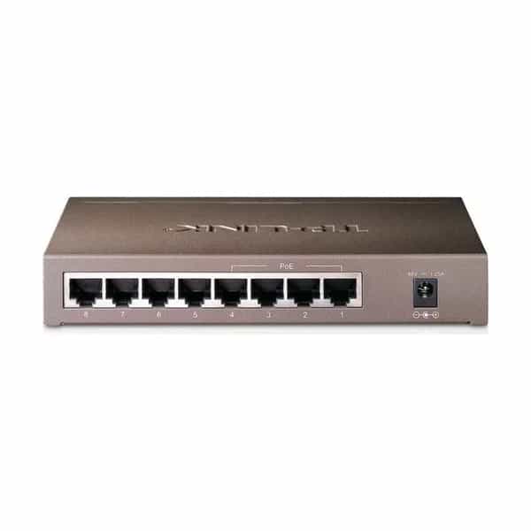 Switch TP-Link TL-SF1008P 8 puertos 10/100 4 PoE+ de escritorio