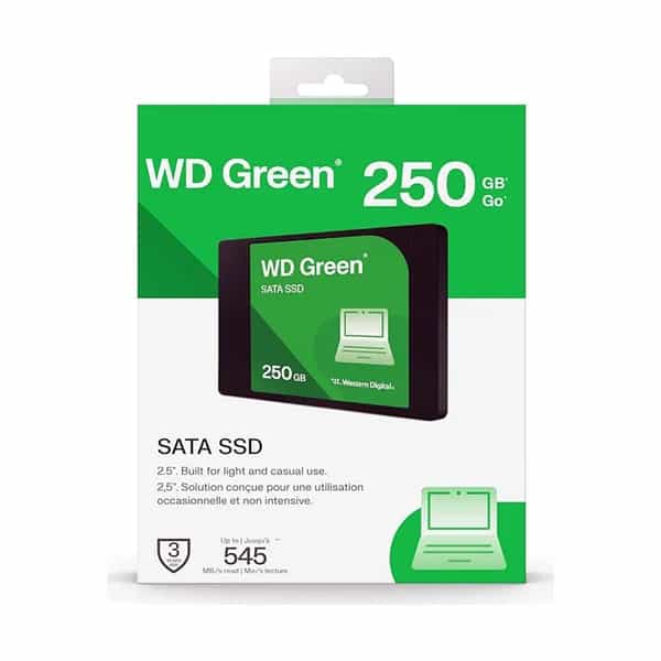 Disco SSD WD Green 250GB 2.5" SATA III 545MB/s WDS250G5G0A