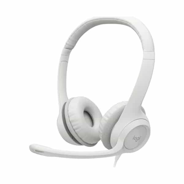Auricular con Micrófono Logitech H390 White 981-001285