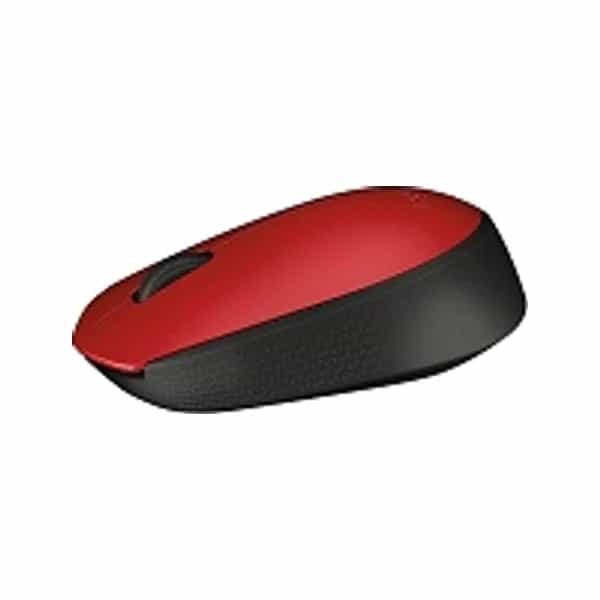 Mouse Logitech Inalámbrico M170 Rojo