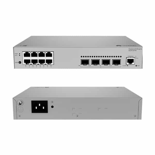 Switch Huawei eKitEngine S220-8T4S 8 puertos Gigabit 4 SFP capa 2+