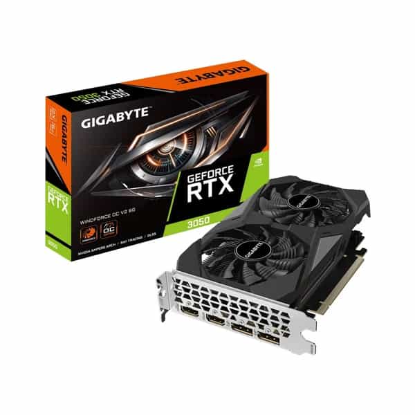 Placa de video Gigabyte RTX 3050 6GB GDDR6 GV-N3050WF2OCV2-6GD