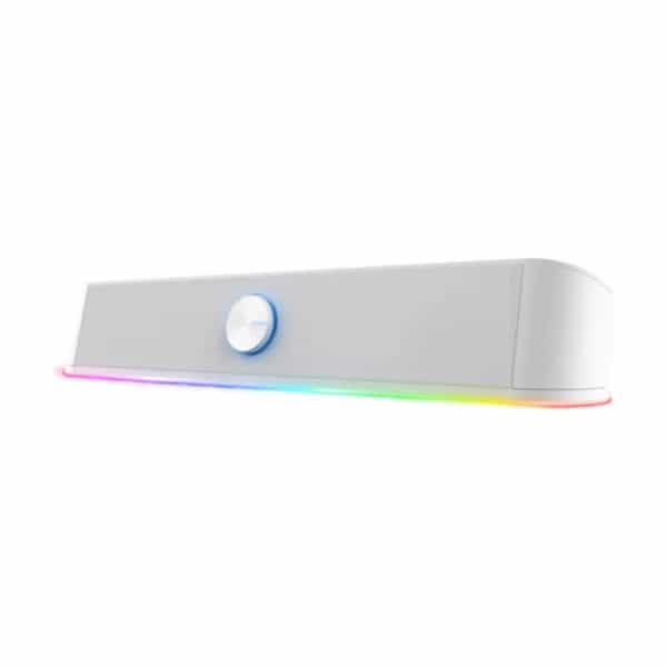 Parlante Barra de Sonido Trust Thorne RGB White GXT619W