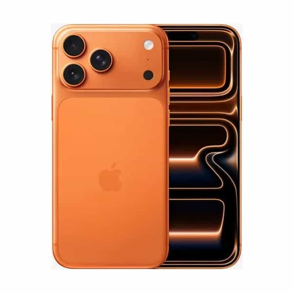 Apple iPhone 17 Pro Max 512GB — Naranja Cósmico (A19 Pro, 6,9" ProMotion 120 Hz, solo eSIM)