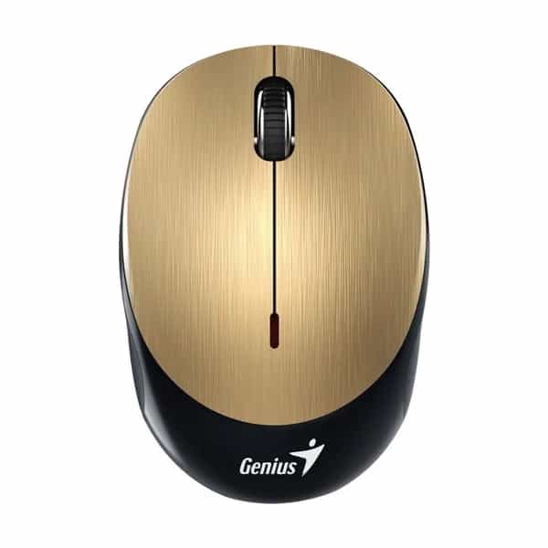 Mouse Mini Wireless Genius NX-9000BT Gold Recargable