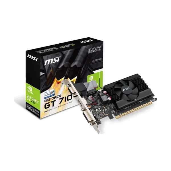 Placa de Video MSI NVIDIA GeForce GT 710 2GD3 LP