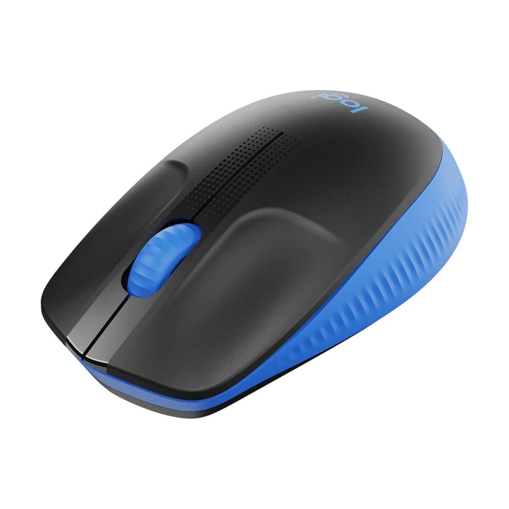 Mouse Logitech Inalámbrico M190 Full Size Blue