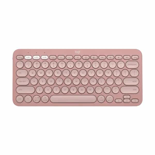 Teclado Inalámbrico Logitech Pebble 2 K380 Rosa