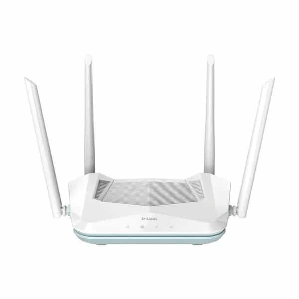 Router D-Link R15 Smart WiFi 6 AX1500 4 antenas Dual Band blanco