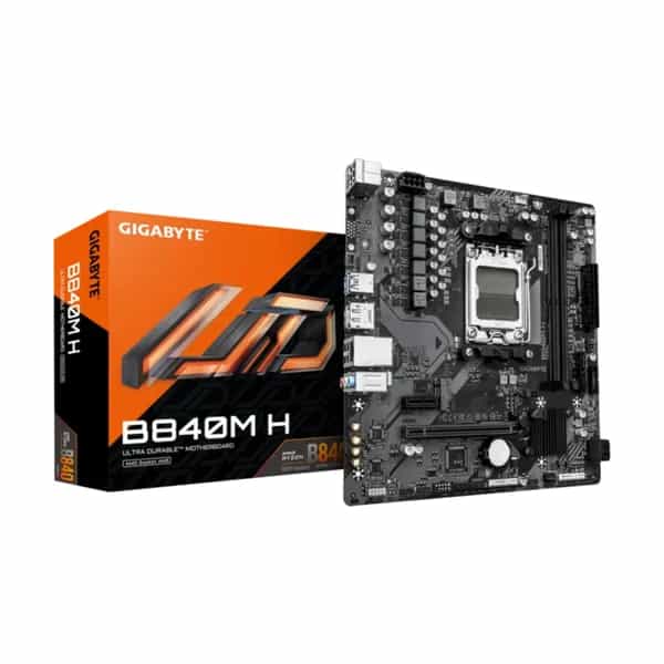 Motherboard Gigabyte B840M H DDR5 AM5 (Serie 7000/8000/9000)