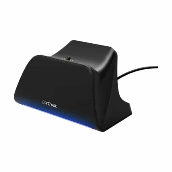 Soporte de carga rápida Trust para mandos PS5 Black GXT255