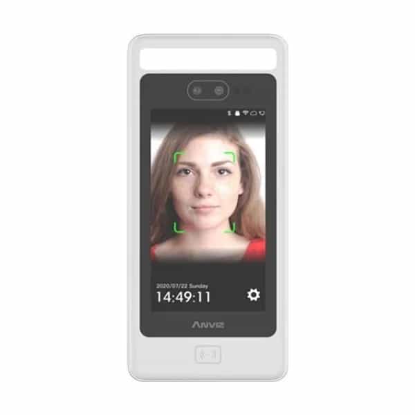 Control de acceso facial Anviz FaceDeep 5 RFID y PIN 6000 usuarios IK10 sin fuente