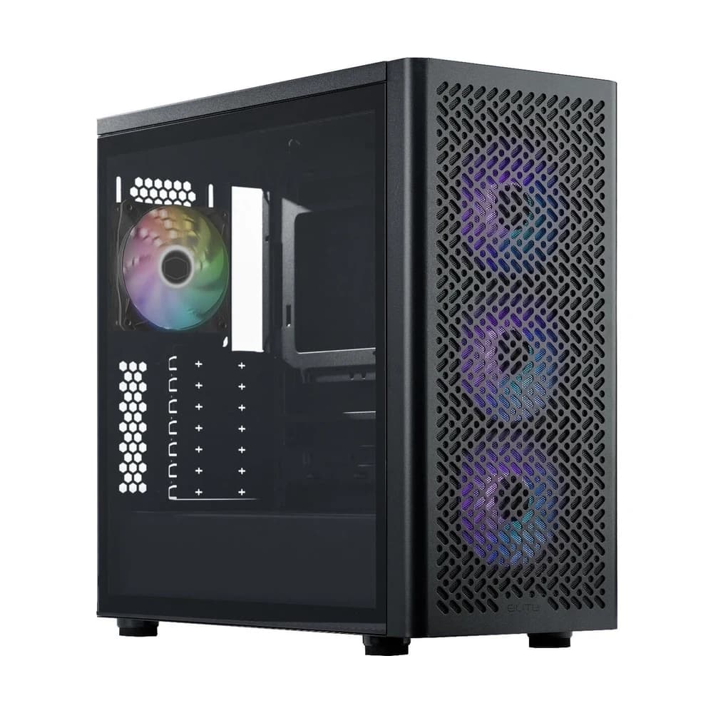 Gabinete Cooler Master Elite 502 ATX 4 ventiladores ARGB Black E502-KGNN-SAZ