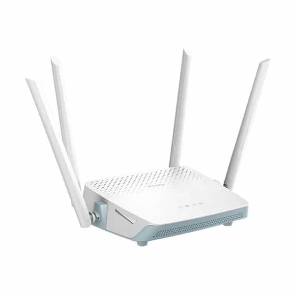 Router D-Link R12 Smart WiFi 5 AC1200 4 antenas Dual Band blanco