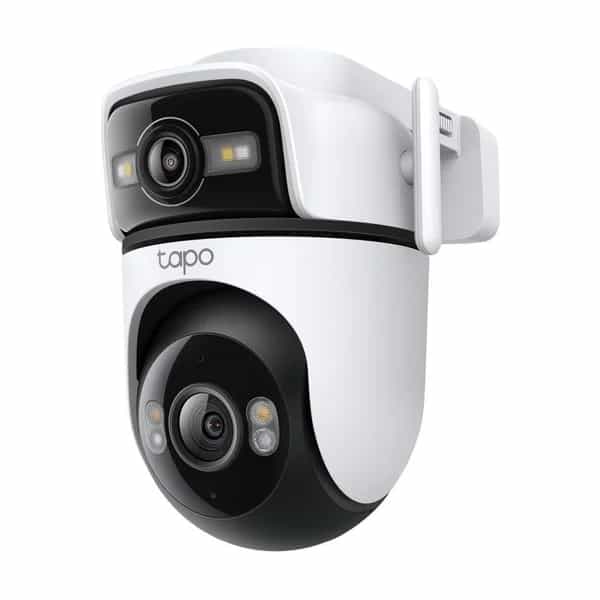 Cámara de seguridad Wi-Fi exterior TP-Link Tapo C545D 2K 360° blanca