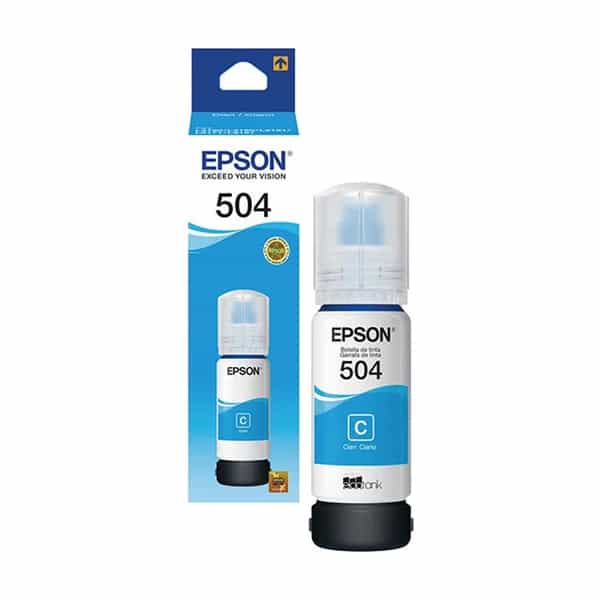 Botella Epson T504220-AL Cyan para L4150/60/61/71/91
