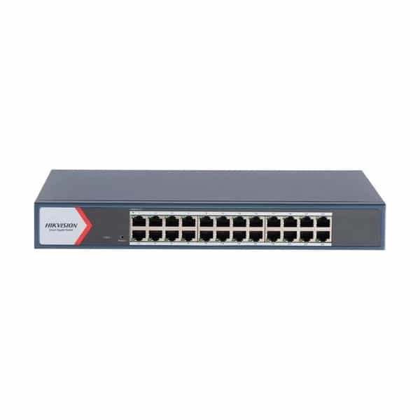 Switch Hikvision Smart Managed 24 puertos Gigabit DS-3E1524-EI V3