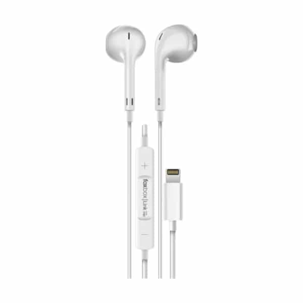 Auricular Foxbox Boost Link Pro Lightning Blanco Ccable Cmic Bt