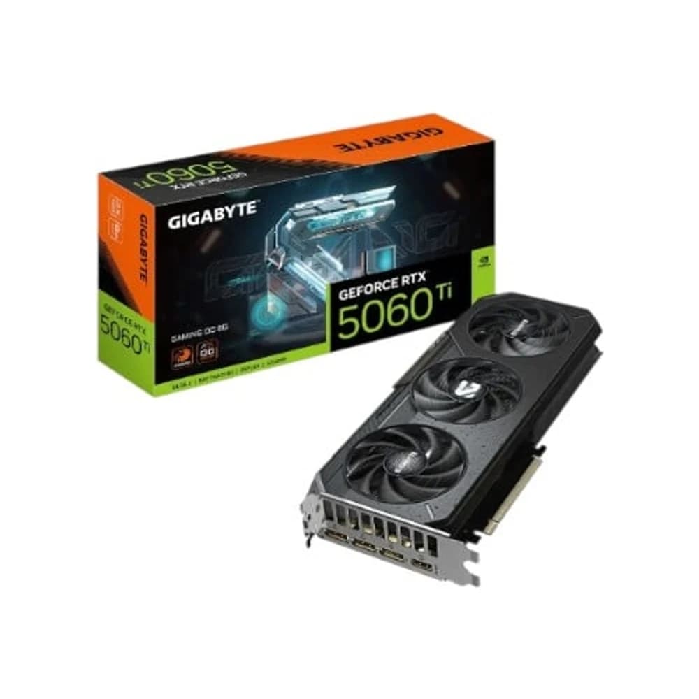Placa de Video GIGABYTE NVIDIA GeForce RTX 5060 Ti GAMING OC 8G