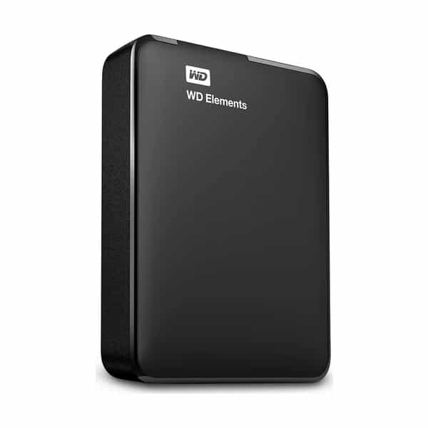 Disco Externo HDD WESTERN DIGITAL Elements 4TB USB 3.0 Tipo A Negro