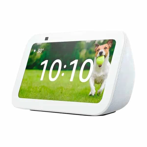 Parlante inteligente Amazon Echo Show 5 con asistente virtual Alexa Blanco H97N6SB