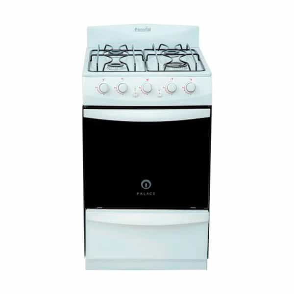 Cocina Escorial Palace Cristal Blanca Gas Licuado Color Blanco