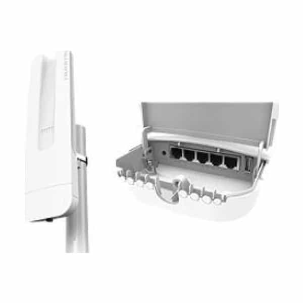 Access Point exterior MikroTik OmniTIK 5 PoE ac RBOmniTikPG-5HacD 5 puertos Gigabit F/I