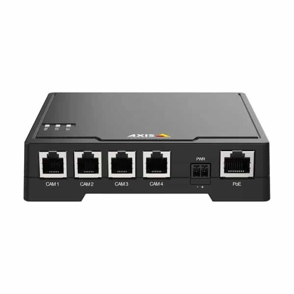 AXIS F34 Unidad encoder 4 ch para sensores F 2Slot-SD PoE