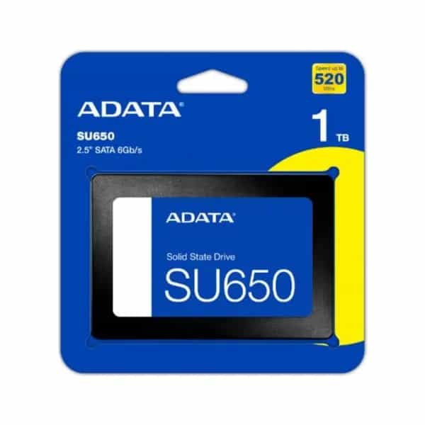Disco SSD ADATA SU650 1TB 2.5" SATA 3.0