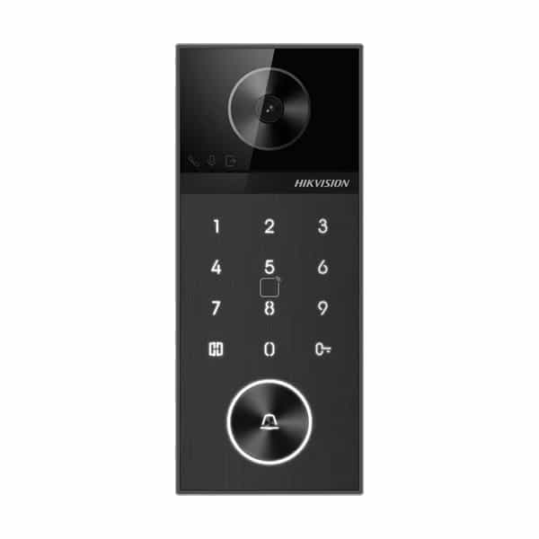 Frente de videoportero IP Hikvision exterior 4MP 150° DS-KV6124-WBE1