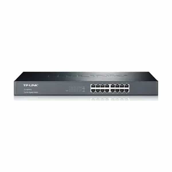 Switch TP-Link TL-SG1016 16 puertos 10/100/1000 Mbps rackeable