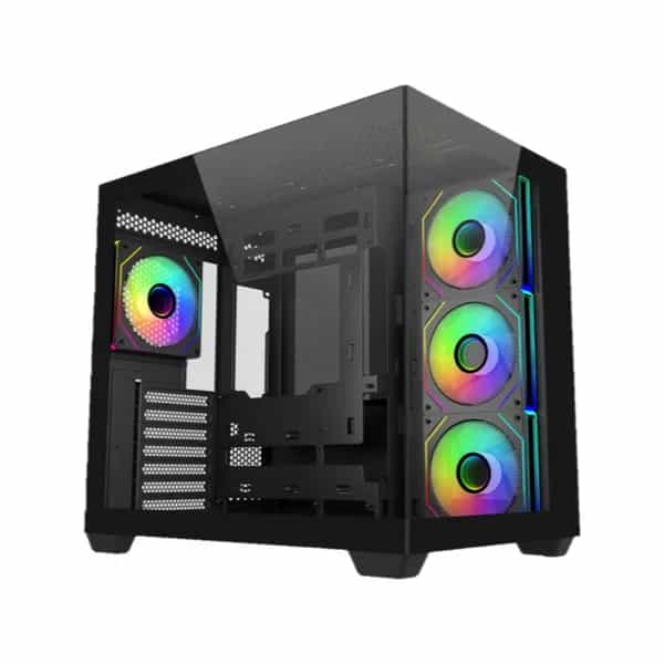 Gabinete Cooler Master Elite 681 4*FAN Argb ATX Bk