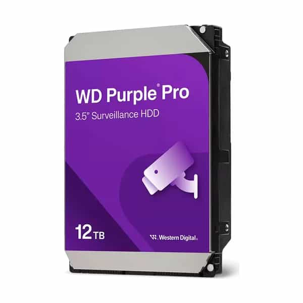 Disco duro interno Western Digital HD 12TB Purple Pro WD122PURP