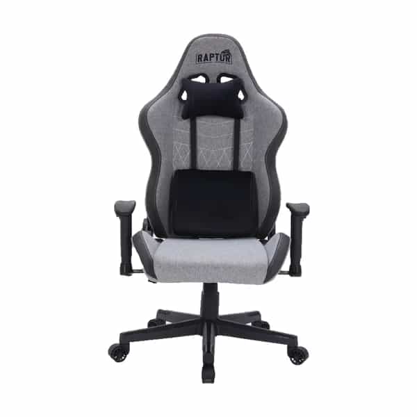 Silla Gamer Raptor Throne R1 Tela Gris
