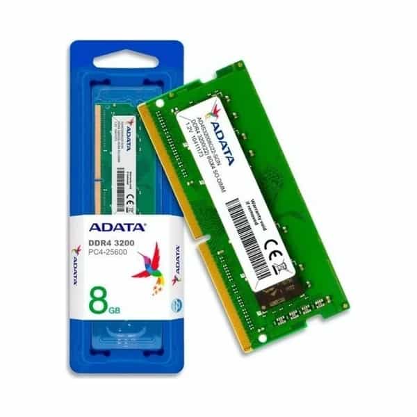 Memoria RAM ADATA Premier Green SODIMM DDR4 8GB 3200MHz AD4S32008G22-SGN