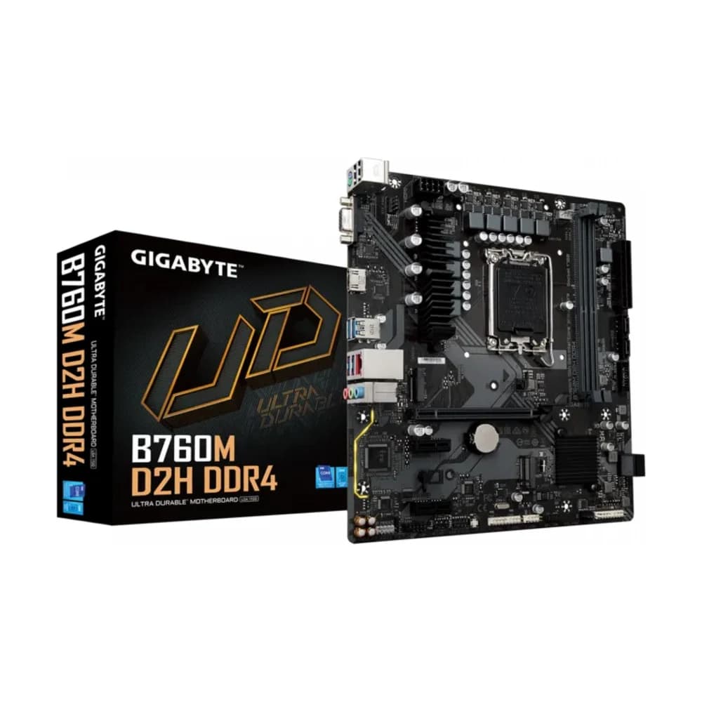 Motherboard GIGABYTE (LGA1700) B760M D2H DDR4