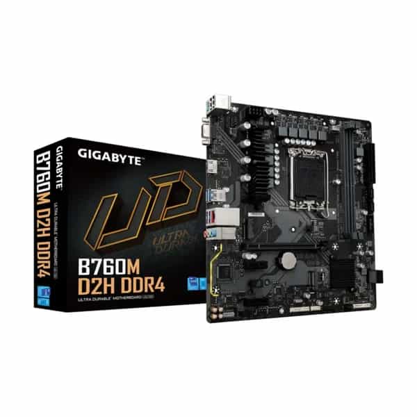 Motherboard GIGABYTE (LGA1700) B760M D2H DDR4
