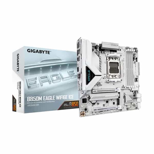 Motherboard GIGABYTE (AM5) B850M EAGLE WF6E ICE