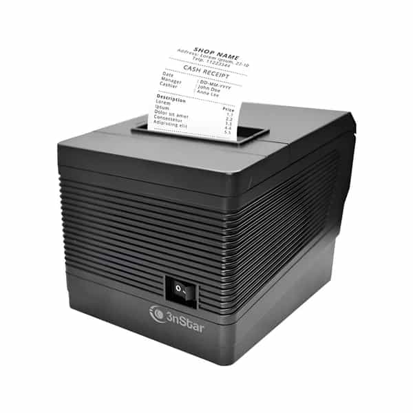 Impresora Termica De Recibos 3nstar RPT008 LAN+USB+Serial 80mm Negro