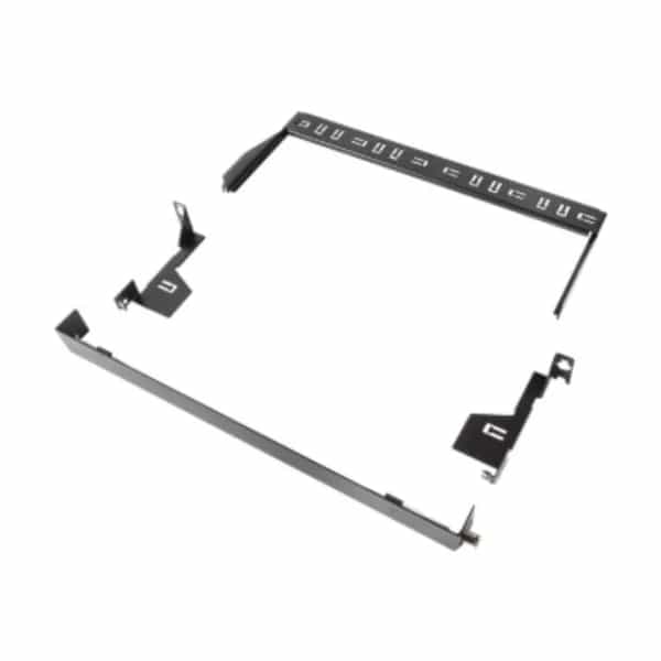 Organizador de cables frontal Siemon LightVerse 1U LV-FCM-1U-01A