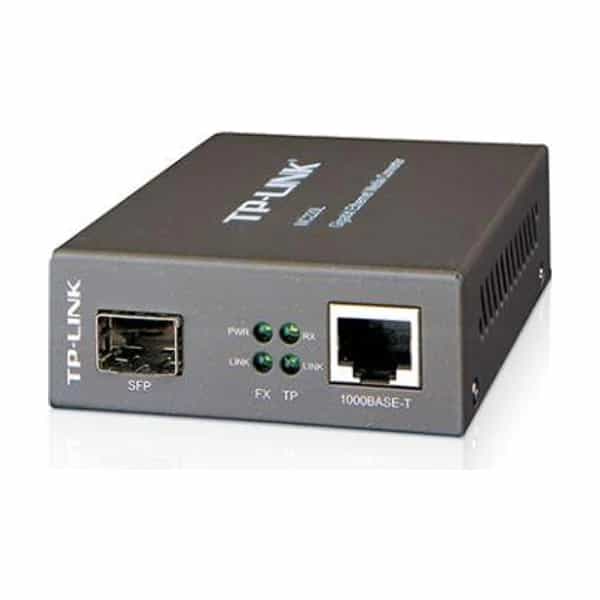Conversor de medios TP-Link MC220L 10/100/1000 con slot SFP
