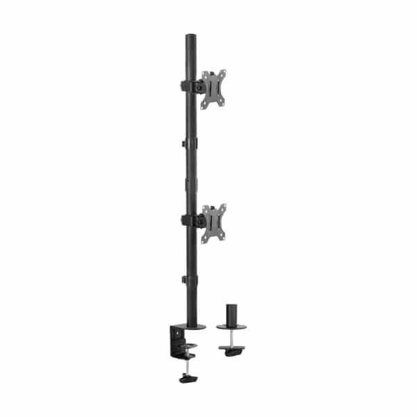 Soporte Intelaid Doble Vertical de Escritorio 13 32 Max 16KG
