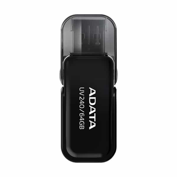 Pen Drive ADATA UV240 64GB USB 2.0 BLACK